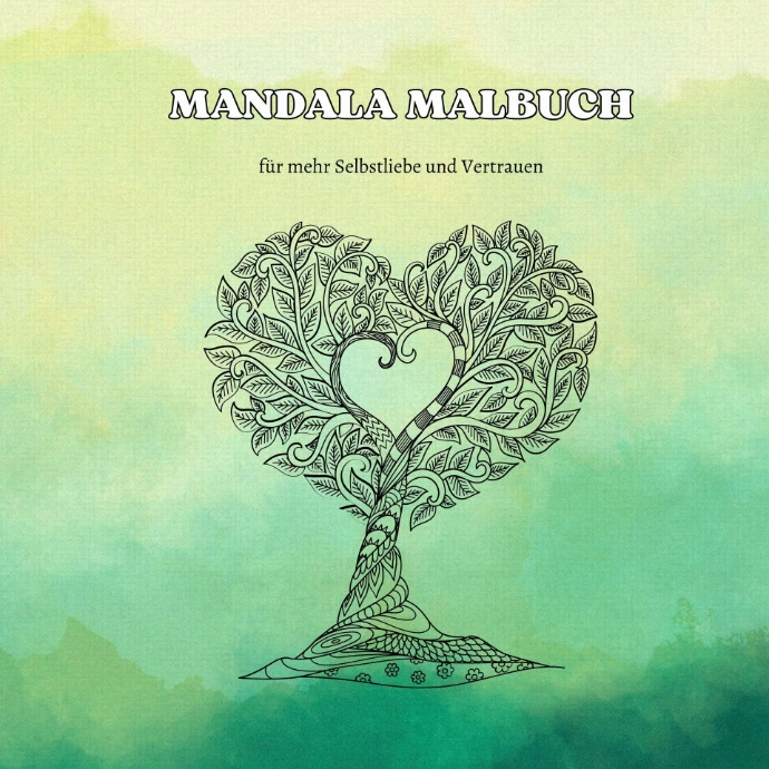 Malbuch Blumen Mandalas