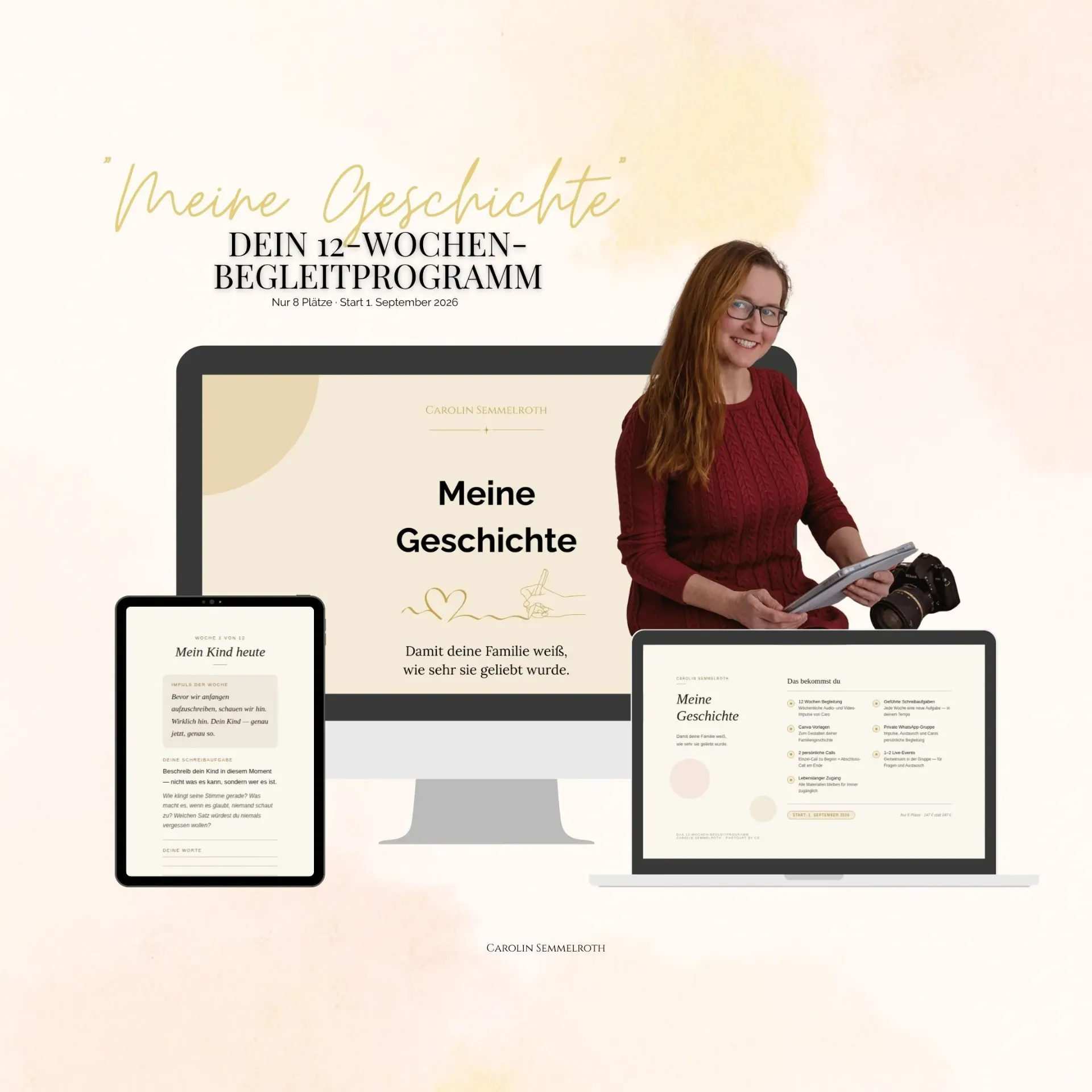 Kurszugang "Meine Geschichte" - Das 12-Wochen-Begleitprogramm