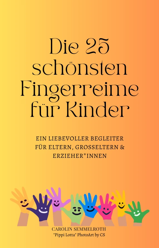 Die schönsten 25 Fingerreime für Kinder (Broschüre)